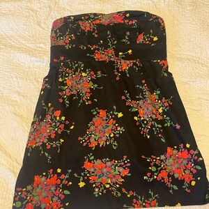 Free people floral mini dress